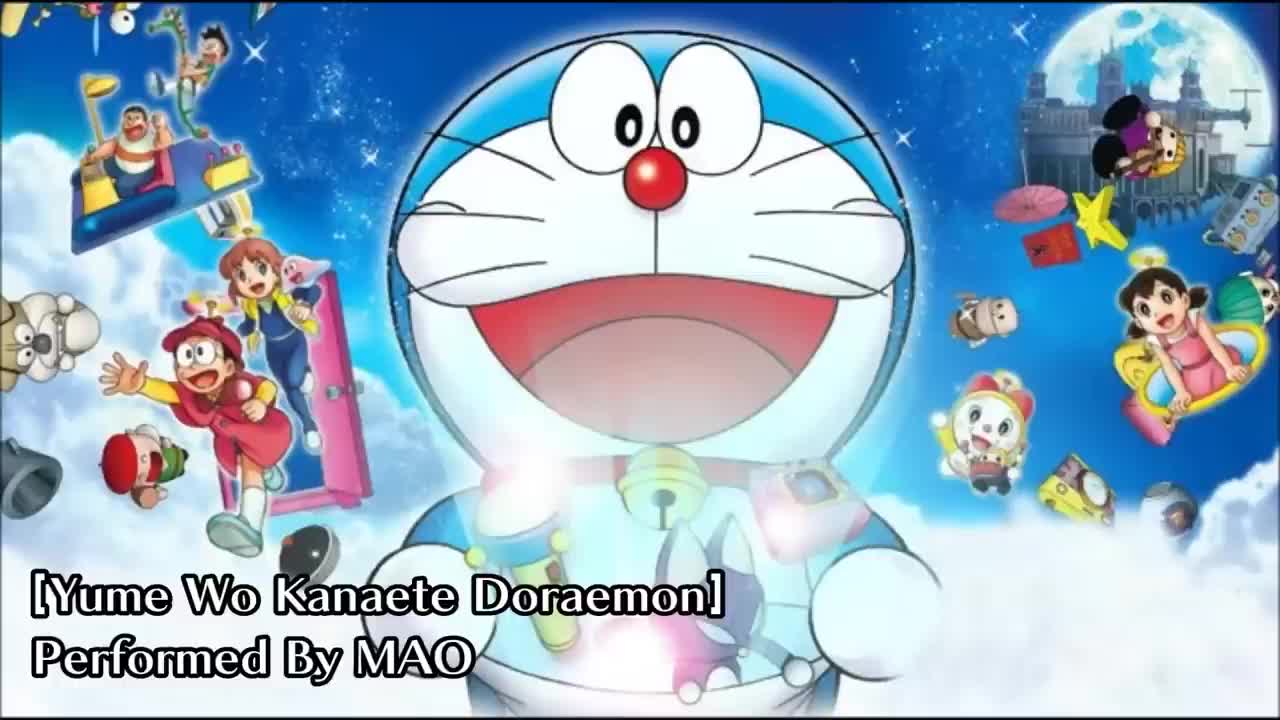 เพลง Yume wo Kanaete Doraemon - Doraemon Opening Song